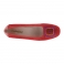 Zapatos piel ante rojo con tachas de colores 115141