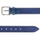 Cinturón piel azul doble pespunte Bellido 116946