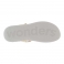 Sandalias piel metalizada oro C-6504 Wonders 118014
