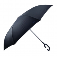 Paraguas manual apertura del revés doble tejido