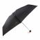 Paraguas manual unisex negro liso