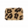 Llavero monedero en piel dibujo leopardo 2
