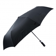 Paraguas negro con puño abre-cierra