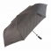 Paraguas puño abre-cierra negro con rayas 67124